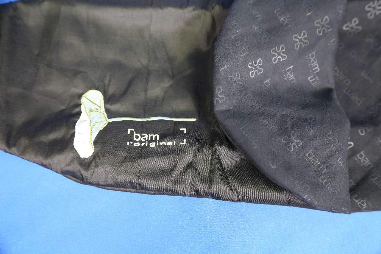 画像: BAMバイオリン二層シルクバッグ Double layer silk bag with lace for Violin