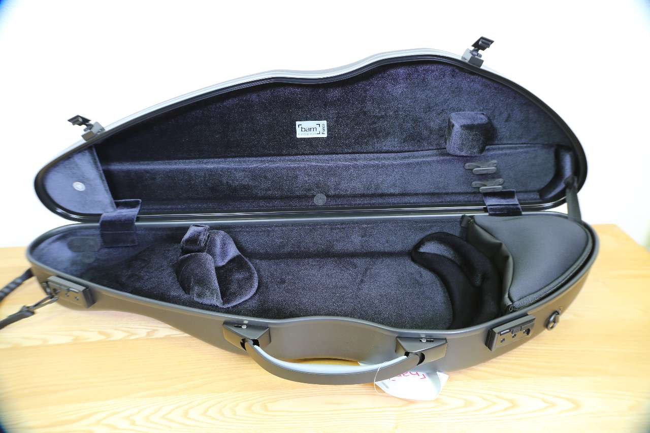 画像: ＢＡＭハイテックスリム コネクション・バイオリンケース 2.1Kg BAM Hitech Connection violin case slim CO2000XLN / Black