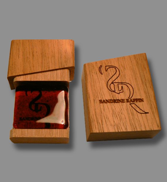 画像: Ｓ．ラファン松脂／バイオリン・ビオラ・チェロ S.Raffin Rosin Woodenbox