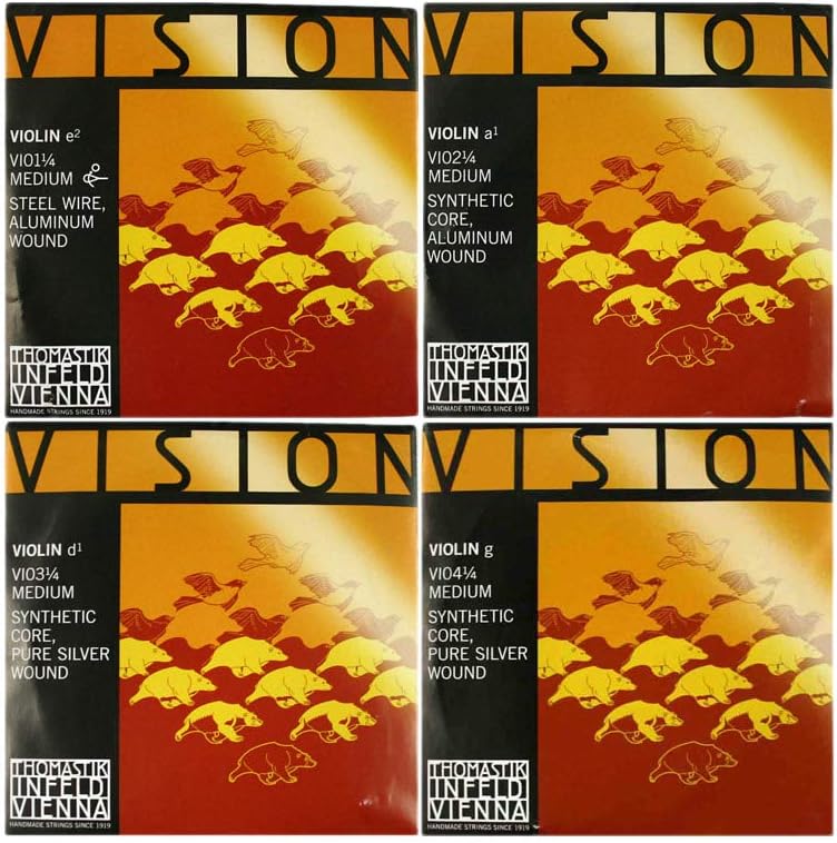 画像: トマスティック ビジョン分数バイオリン弦セット Vision FVn set