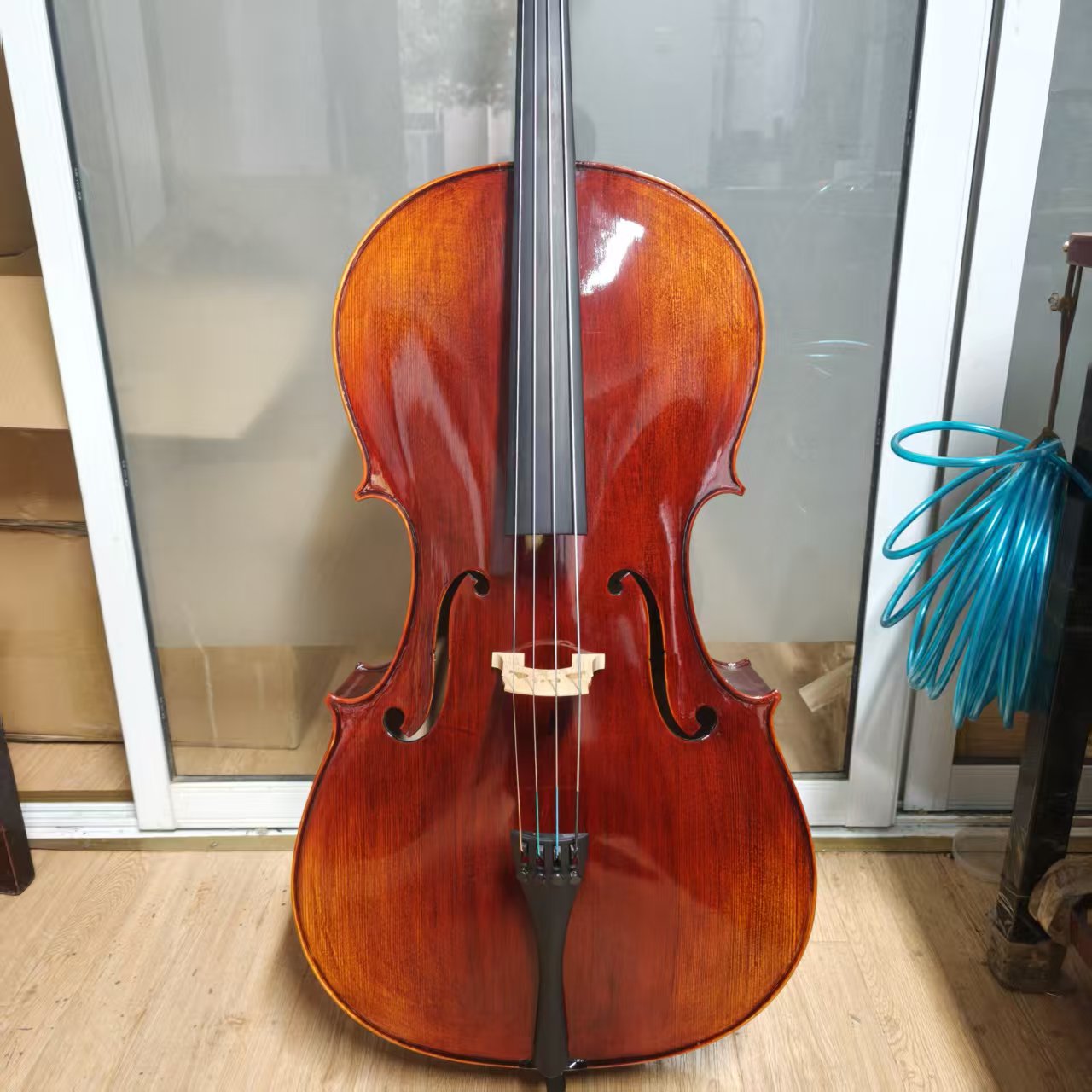 画像: LiuXi工房 左利き用アドバンス4/4サイズ チェロ