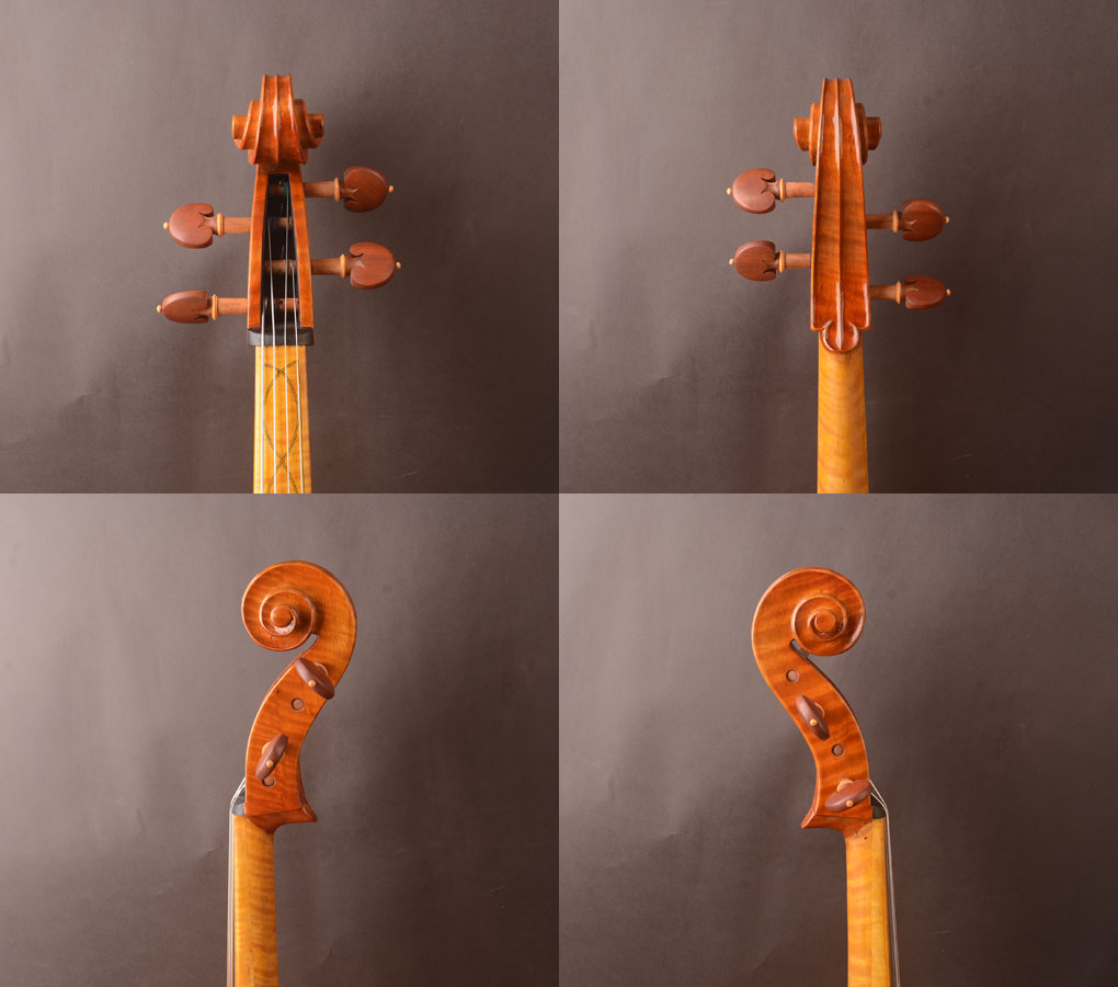 画像: LiuXi工房 バロックチェロ アドバンスオーダーメイド ４／４