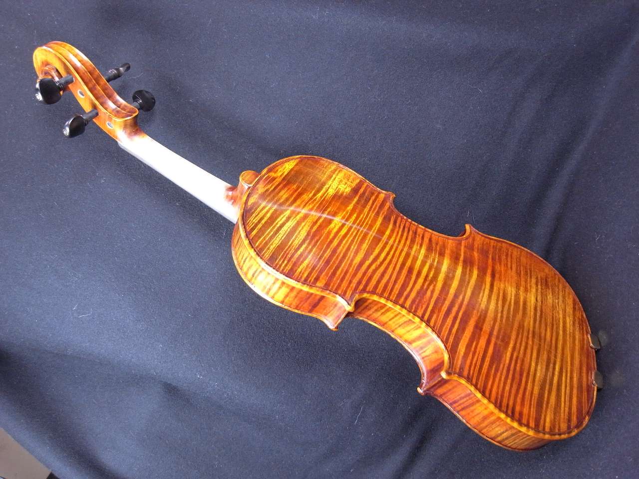 画像14: Ma Zhibin工房スーパーファインレベル・ストラディバリ・バイオリン・ワンピースバック