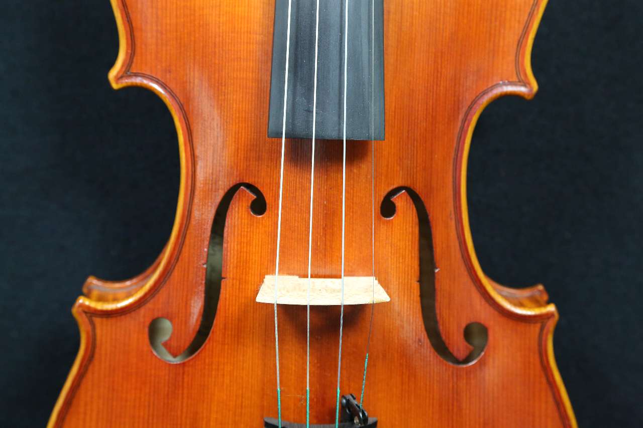 画像4: Ma Zhibin工房ファインレベル・バイオリン・ワンピースバック