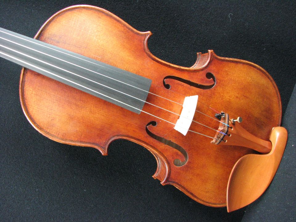 画像3: Ma Zhibin工房 マスターメイド・バイオリン ストラディバリ「Dolphin」フィニッシュコピー