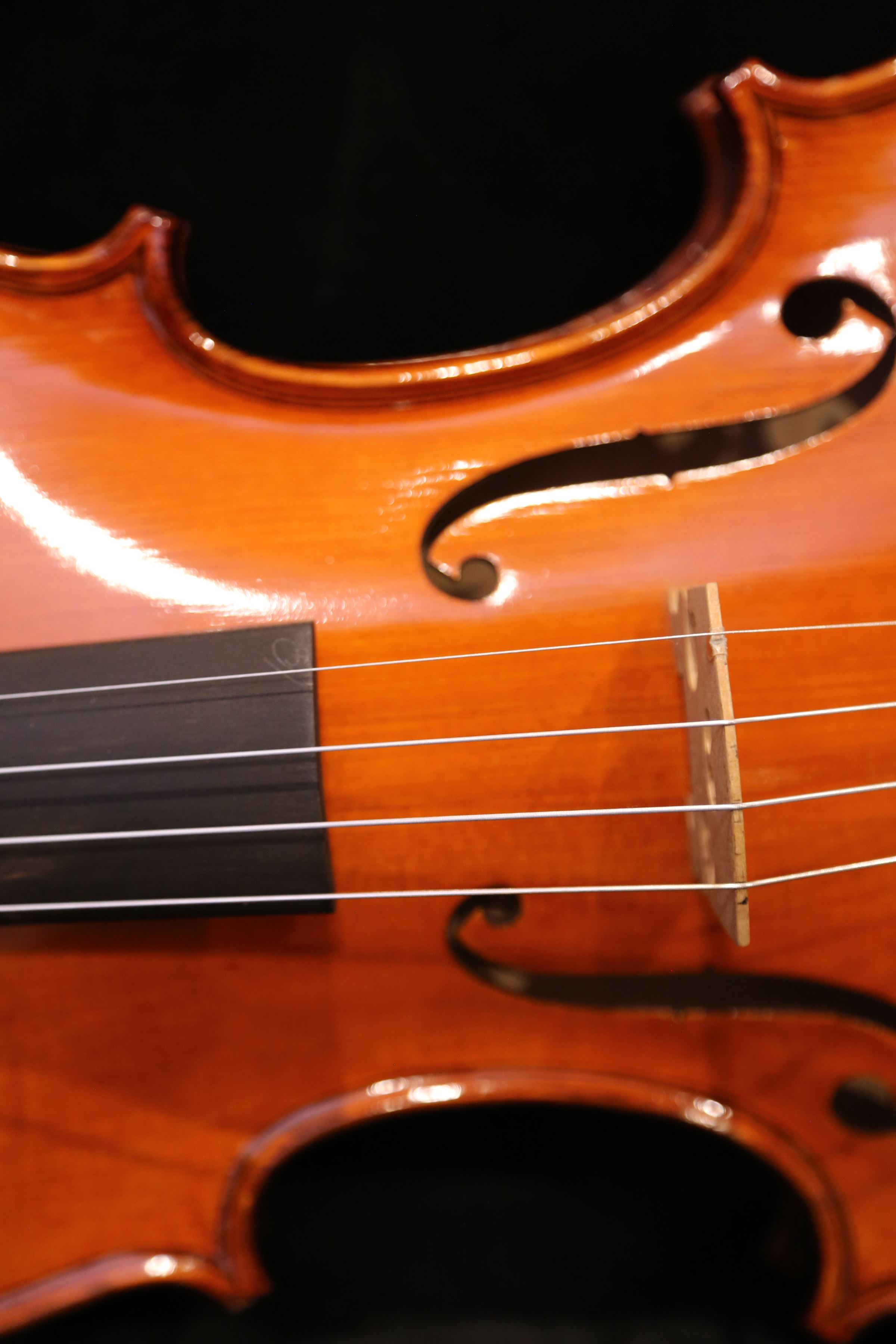 画像10: グリガ バイオリン ガマII ４／４ Gliga Violin Gama II ルーマニア製