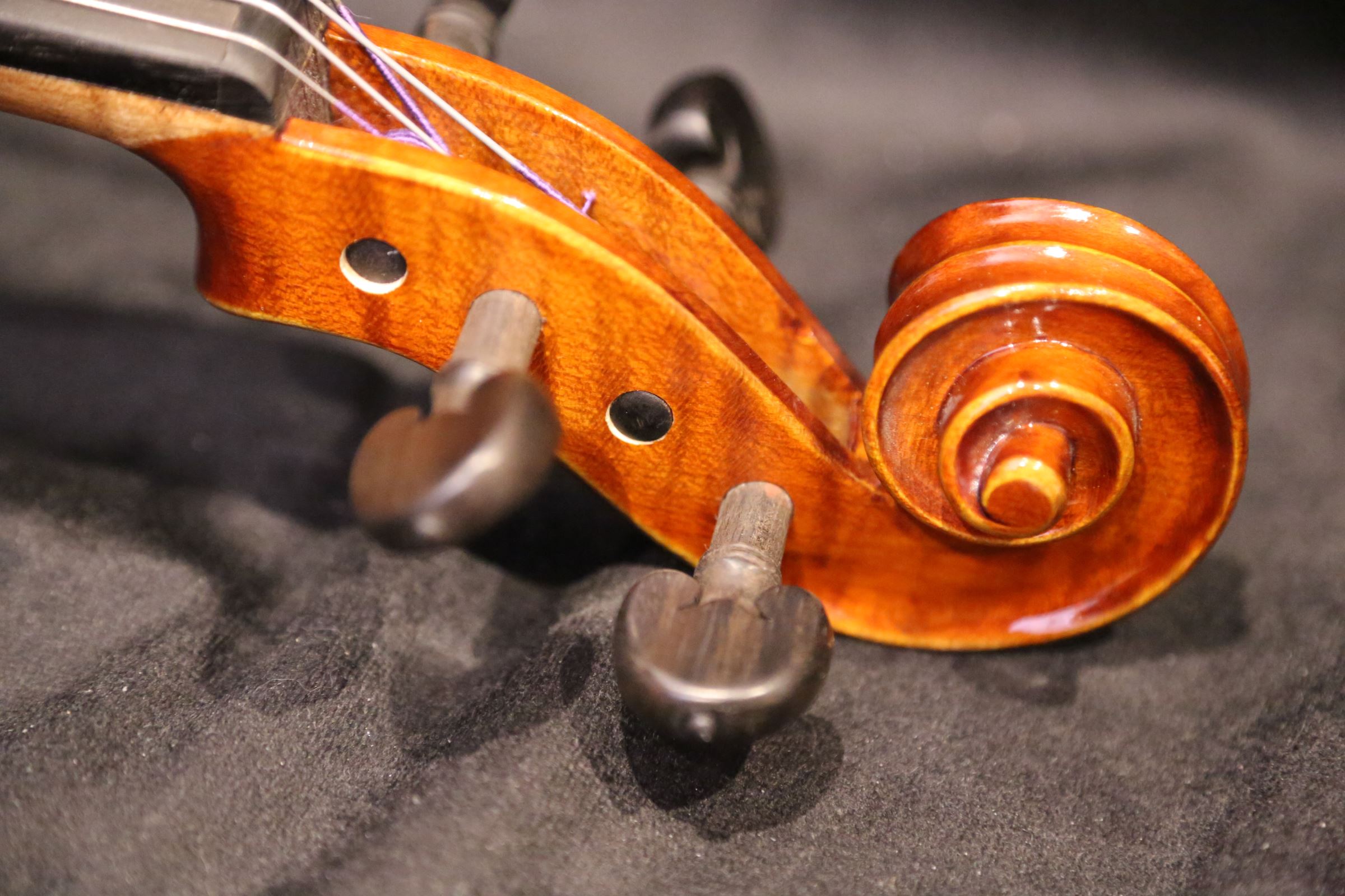 画像13: グリガ バイオリン ガマII ４／４ Gliga Violin Gama II ルーマニア製