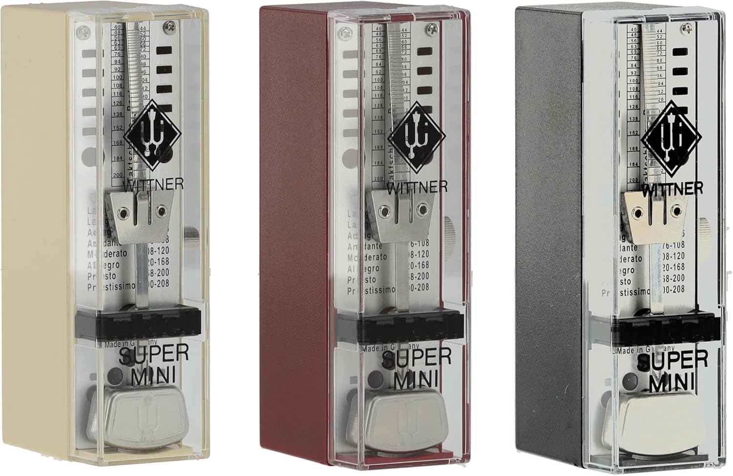 画像1: ウィットナー メトロノーム スーパーミニ SUPER-MINI(プラスチック)