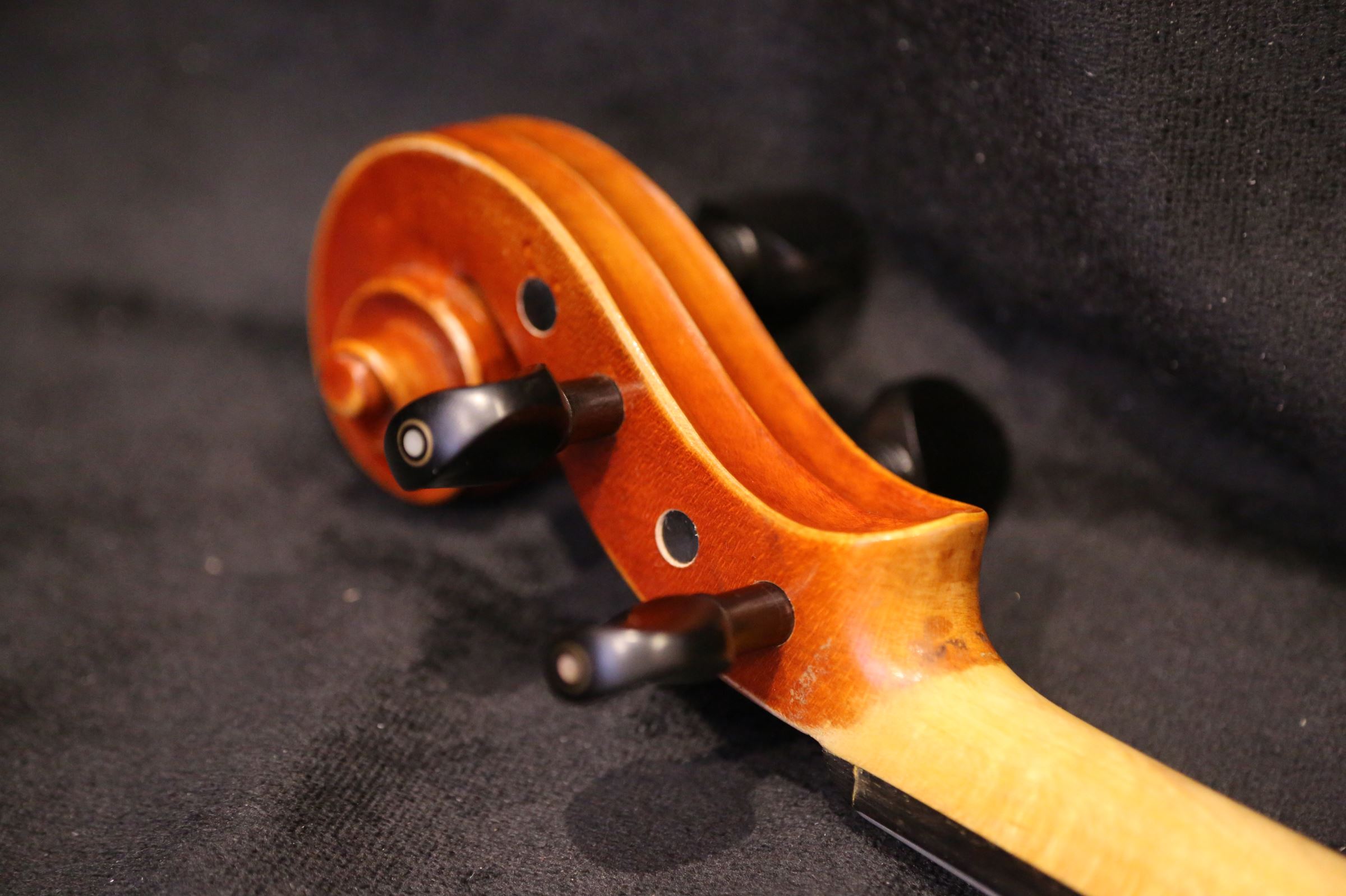 画像27: Ma工房 左利き用・バイオリン・ファインレベル２ピースバック Lefty Violin