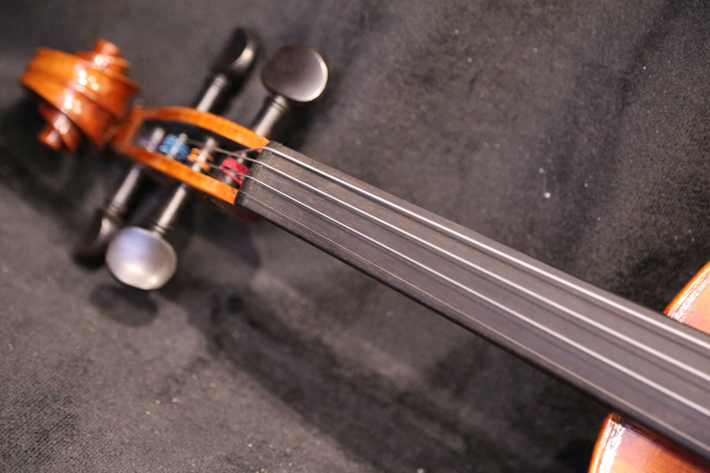 画像10: Ma工房 左利き用・バイオリン・ファインレベル２ピースバック Lefty Violin