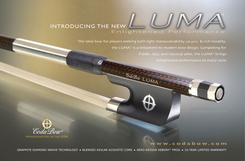 画像: コーダボウ ルーマ カーボンファイバ バイオリン弓４／４ Coda Bow Luma Violin