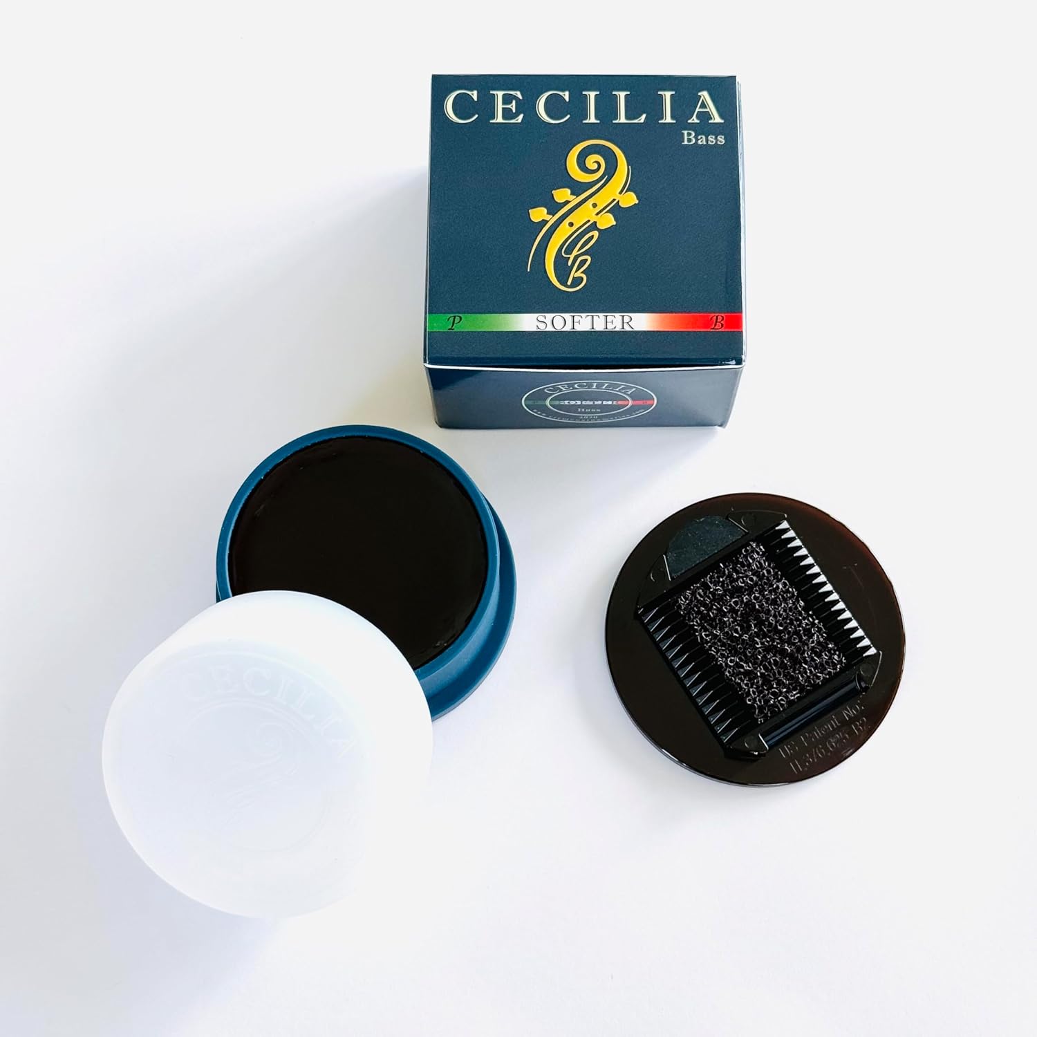 画像1: セシリア バス ソフト フォーミュラ松脂（柔らかめ） Cecilia Bass Rosin Softer Formula