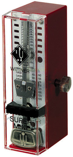 画像: ウィットナー メトロノーム スーパーミニ（プラスティック） #88x Wittner Metronorme Super Mini (Plastic)