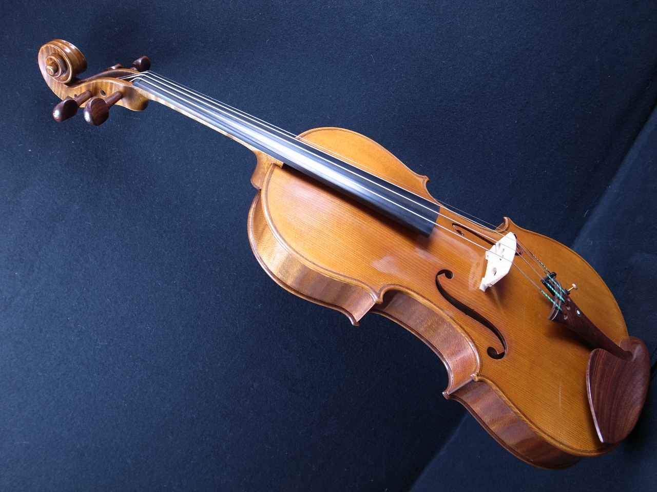 画像: ForestViolin工房ビオラ１６．５インチClassic300ワンピースバック