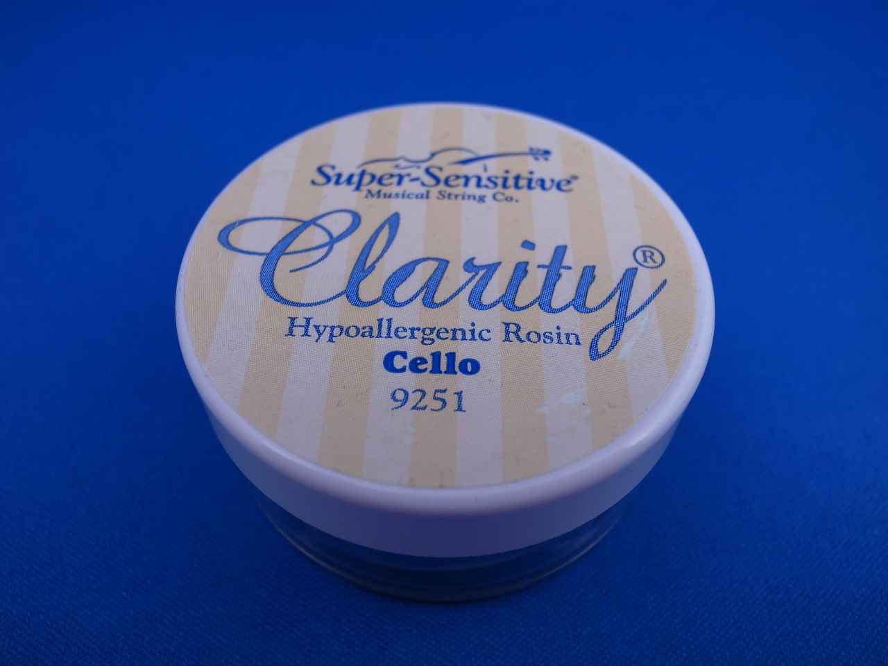 画像: スーパーセンシティブ・クラリティーチェロ松脂／チェロ Super Sensitive Clarity Cello Rosin