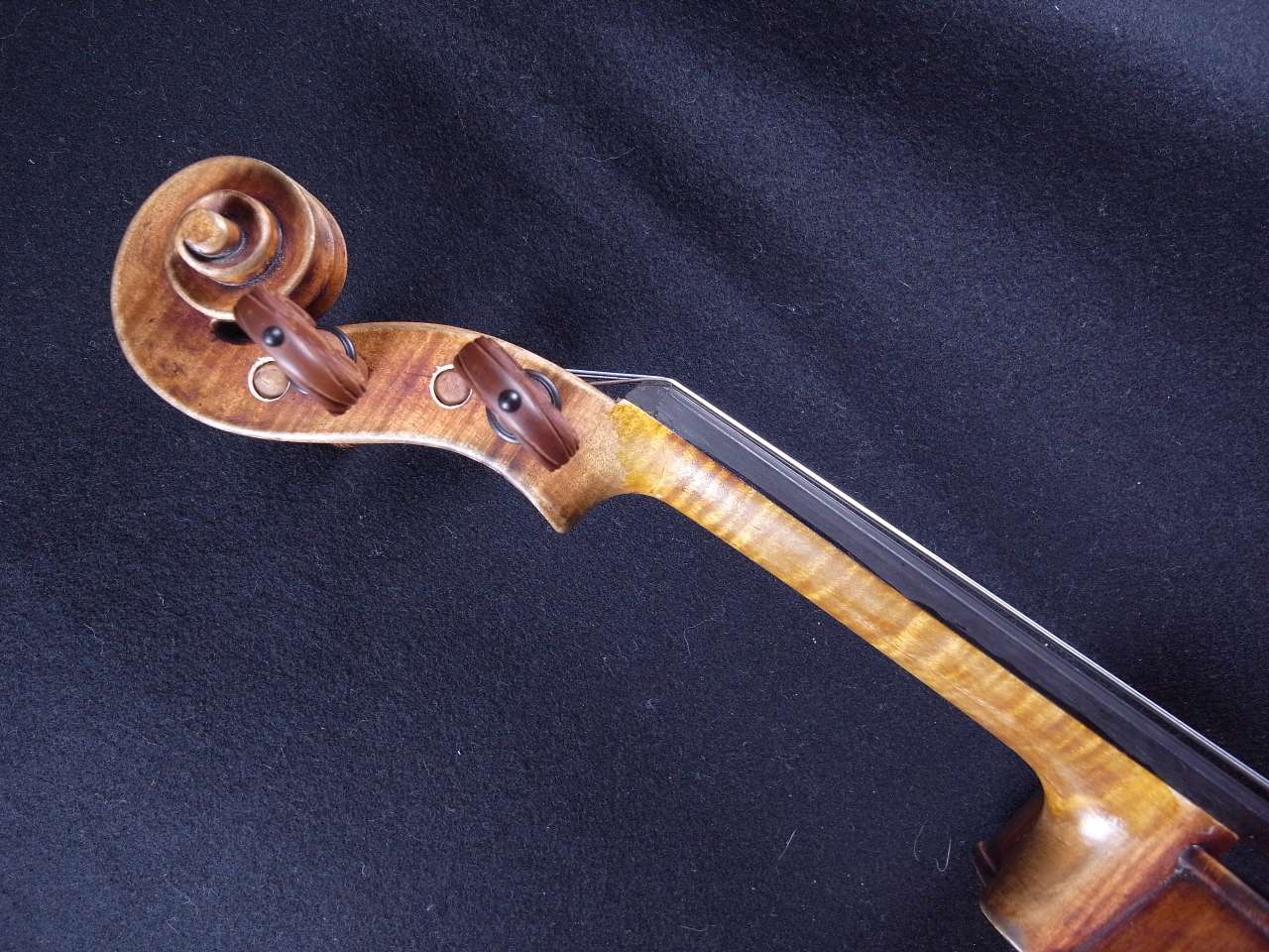 画像: Ma Zhibin工房 マスターメイド・バイオリン ストラディバリ「Dolphin」コピー