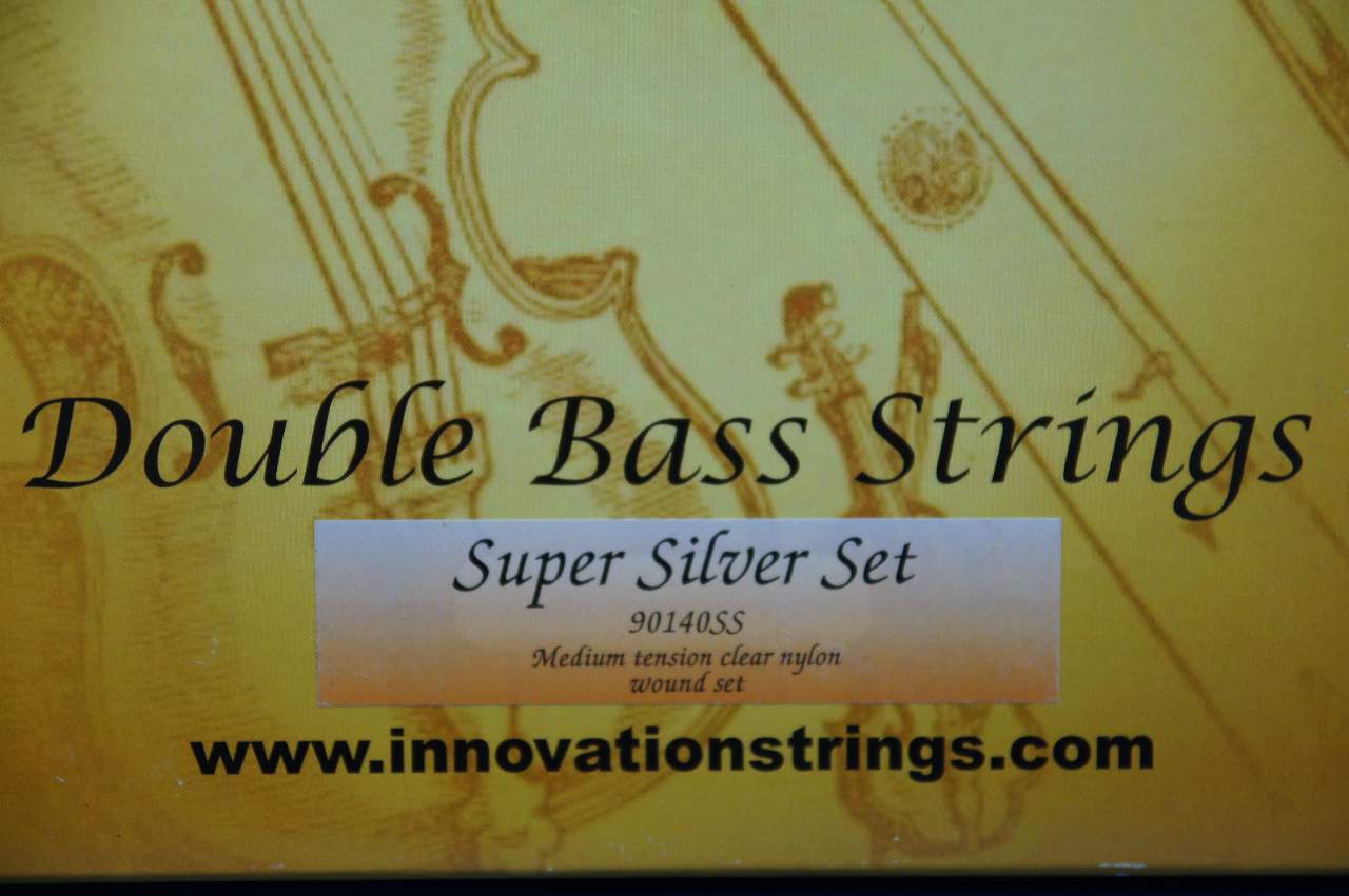 画像: イノベーション社 スーパーシルバー・バス弦 EADG Innovation Super Silver Bass String set