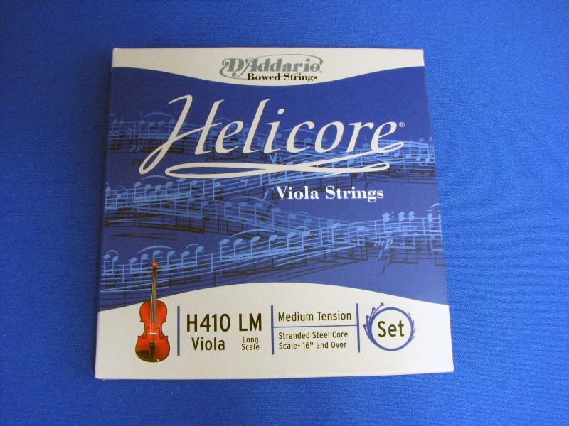 画像: ダダリオ ヘリコア・ビオラ・ADGC弦セット D'ddario Helicore Viola Strings Set