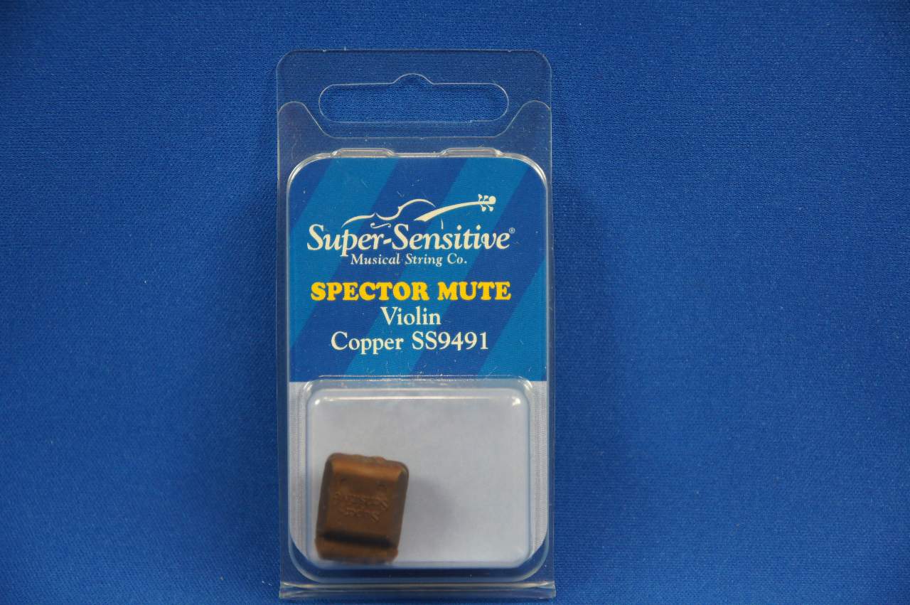 画像: スーパーセンシティブ スペクターバイオリンミュート "Copper SS9491" SPECTOR MUTE Violin