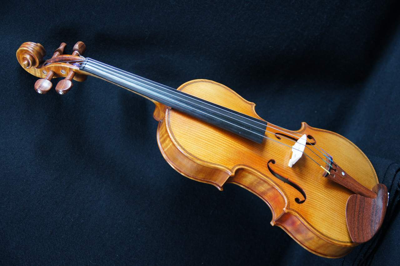 画像: ForestViolin工房ClassA 1/10サイズバイオリン（ケース＆弓無し）