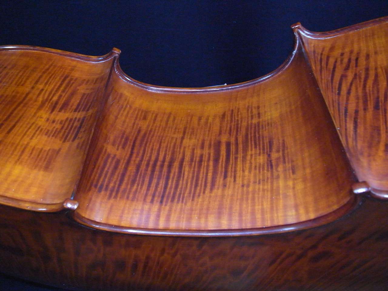 画像: Ma Zhibin 3/4 Size Vilin Shape FineAdvance level Doublebass / Ｍａ工房ファインアドバンスレベル・コントラバス・３／４サイズ・バイオリンシェイプ