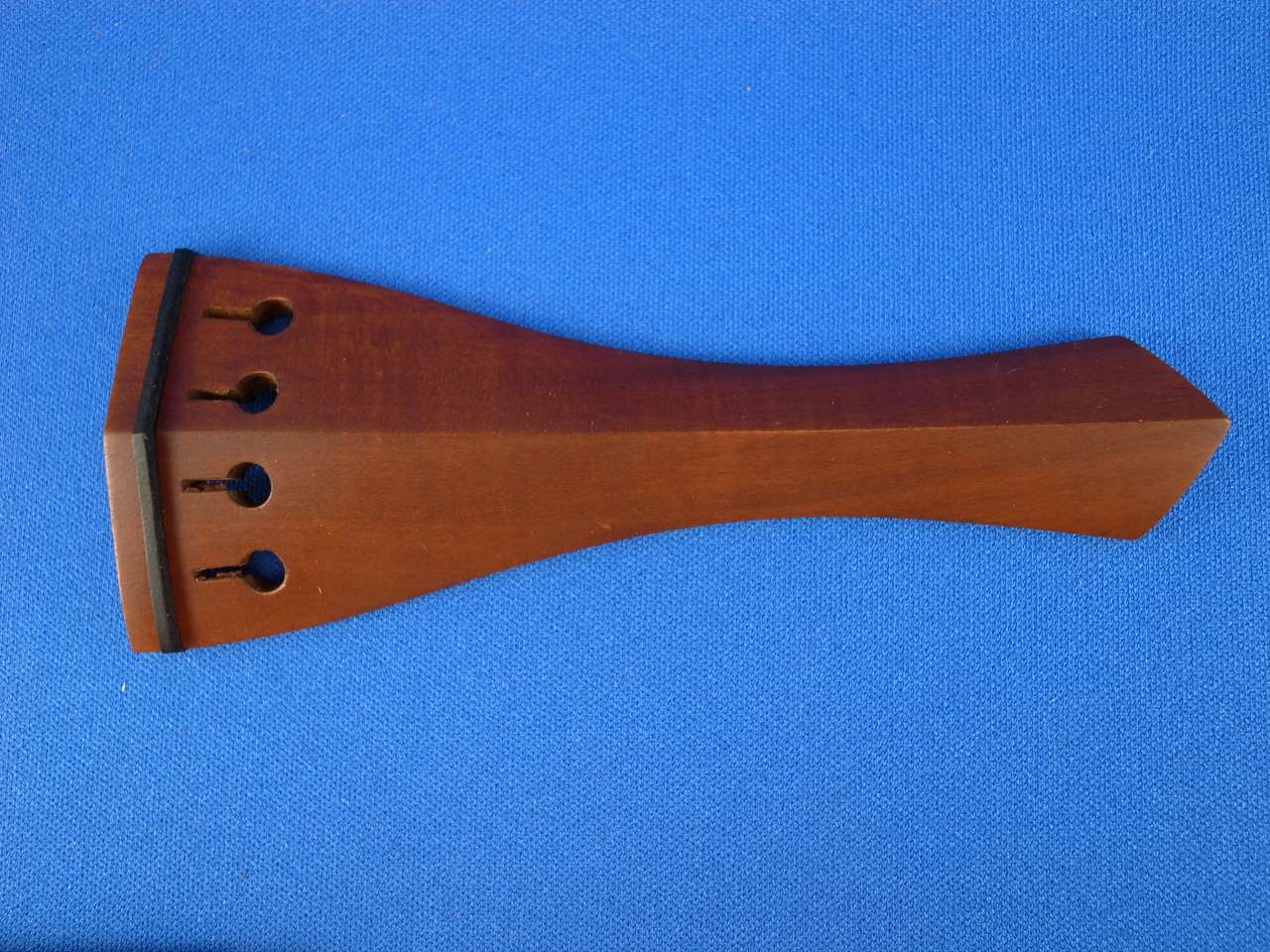 画像: バイオリンフィッティング(ペグ・テールピース・顎当て)ツゲ厳選材（ボックスウッド）材 ヒル・モデル ブラックピン
