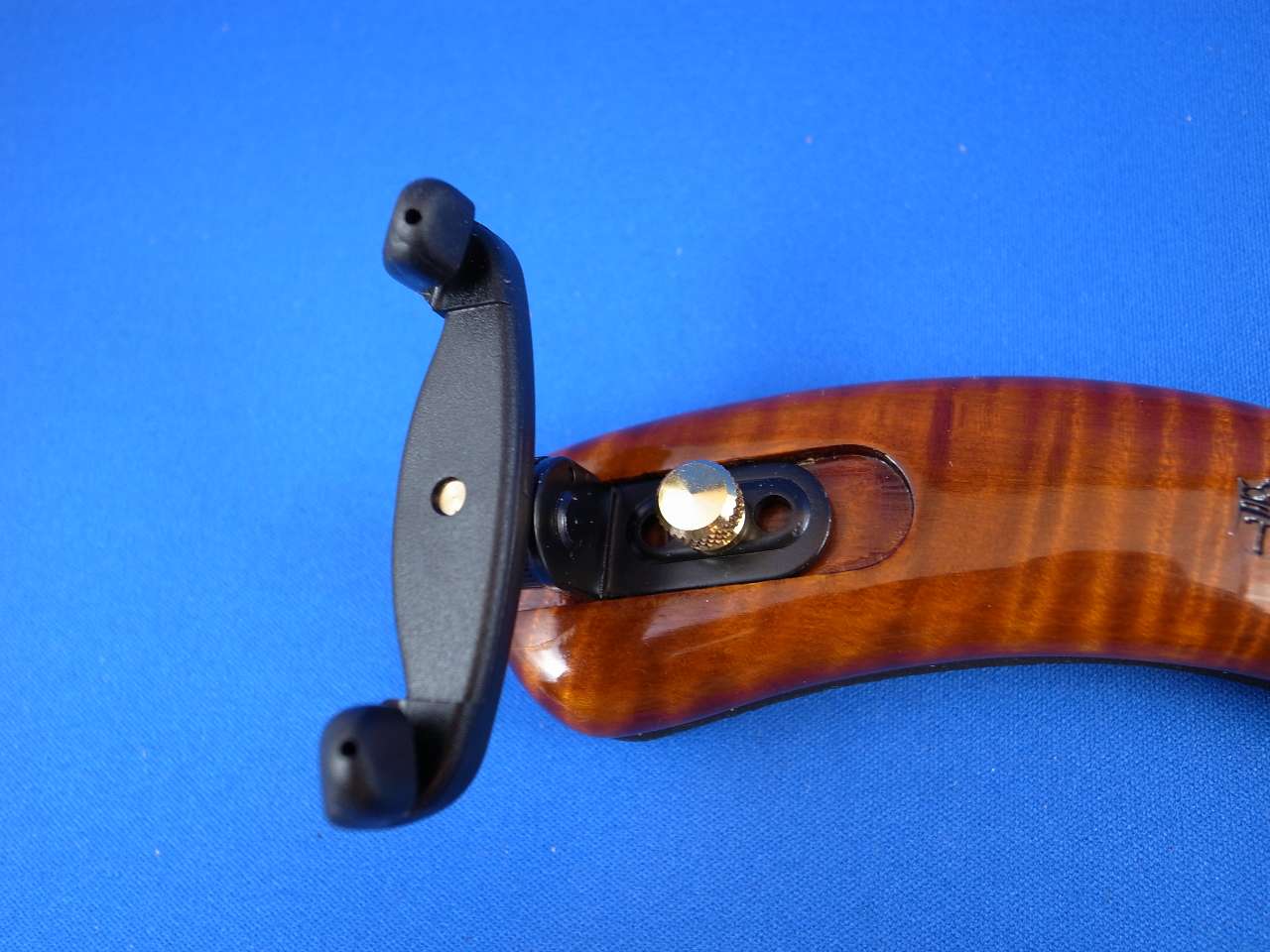 画像: ＴＩＤＯメイプルＳ字型バイオリン肩当3/4-4/4 TIDO S-shaped Maple Shoulder rest