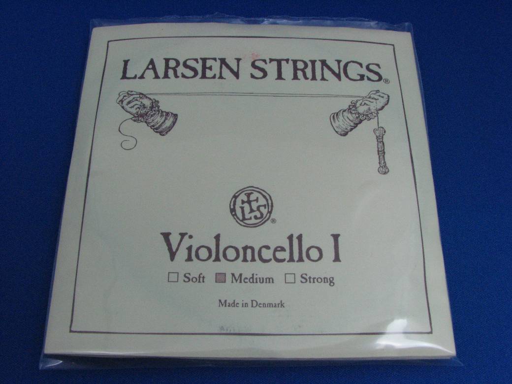 画像: ラーセン チェロ弦 ADGC弦セット Larsen - Cello Set regular, tungsten G and C