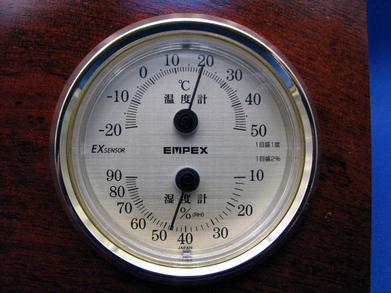 画像: ウッディEX温度湿度計【TM-757】