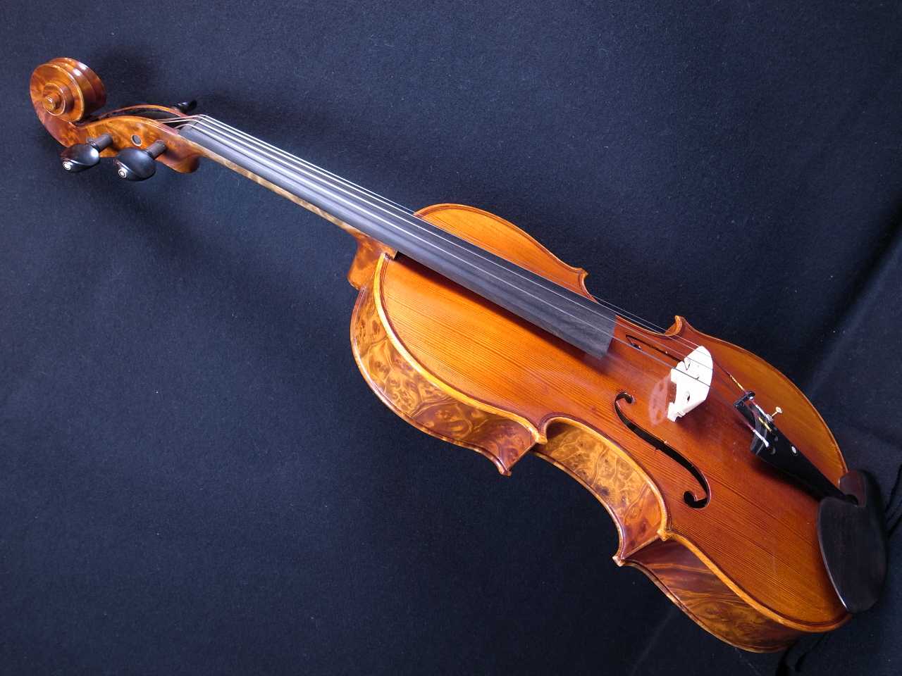 画像: Ma Zhibin工房バーズアイビオラ・16インチビオラ MaZhibin Workshop Birdseye Viola 16inch