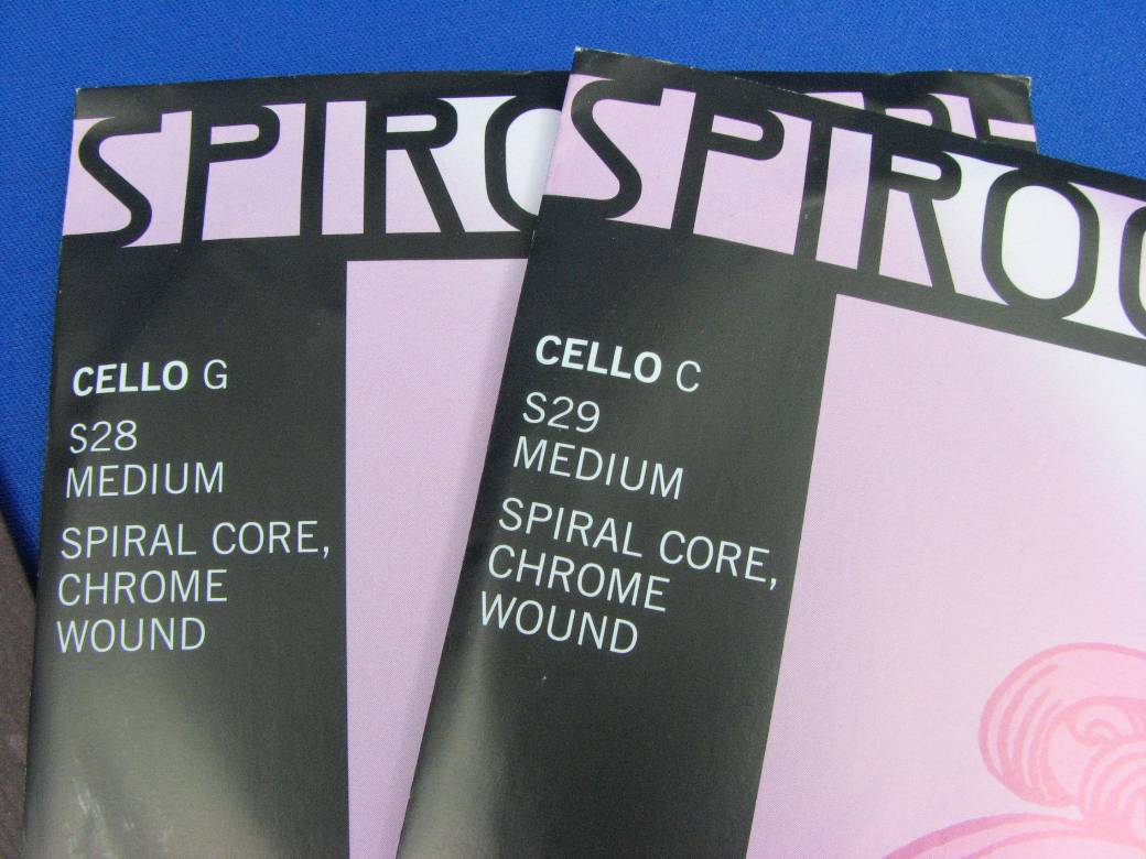 画像: カプランAD+スピロコアGC チェロ4弦セット Kaplan(AD)+Spirocore(GC) Cello Set