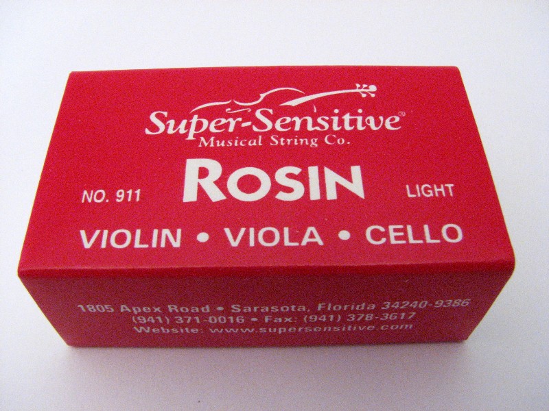 画像: スーパーセンシティブ９１１ライト松脂 Super Sensitive Rosin No.911 Light