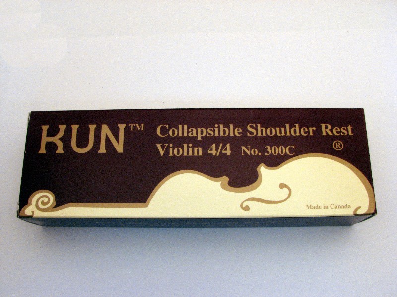 画像: クンＫＵＮ・コラプシブル・バイオリン肩当 折りたたみ式 4/4 Violin Shoulder Rest, Kun, Collapsible 4/4