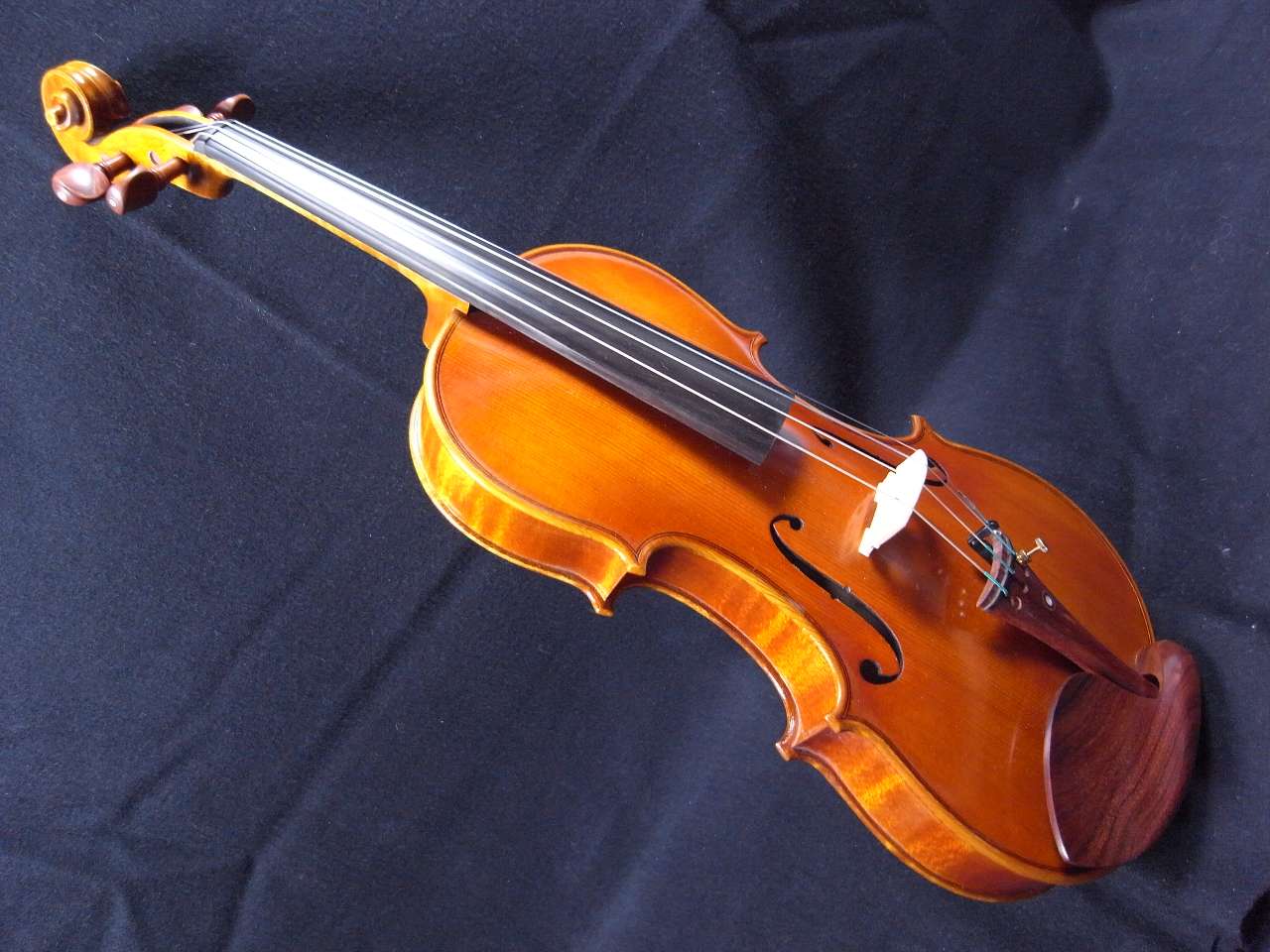 画像: ForestViolin工房ClassBガルネリコピー・ワンピースバック