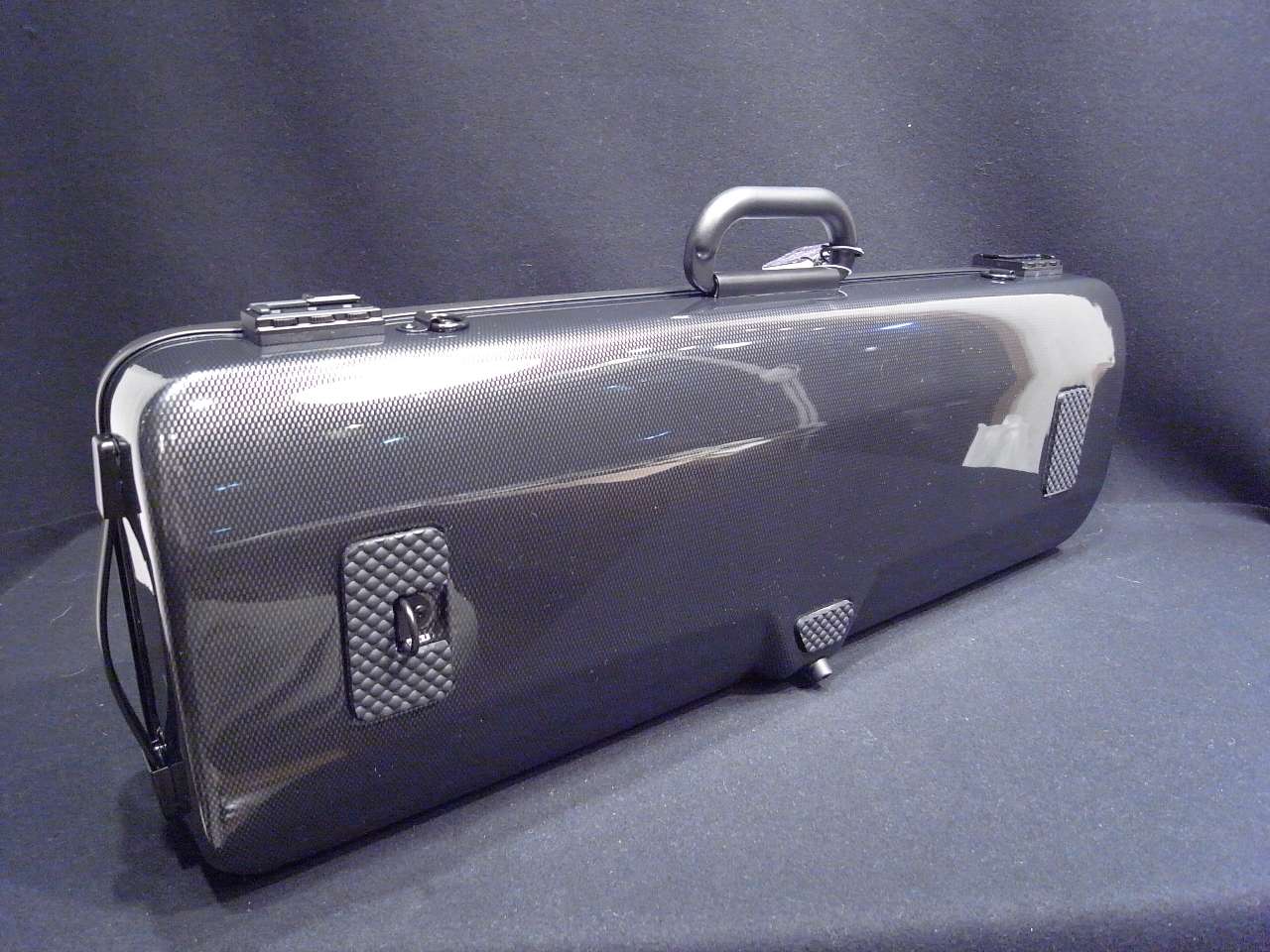 画像: ＢＡＭハイテック・バイオリンケース（カーボンブラック）１．８Ｋｇ BAM Hightech violin case 2001XLC Carbon Black