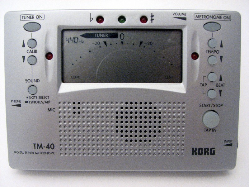 画像: KORG　デジタルチューナーメトロノーム