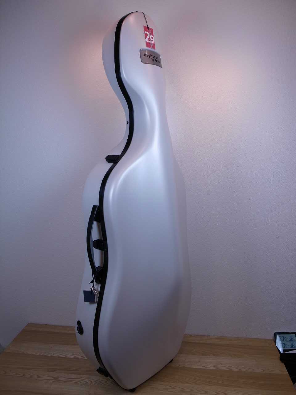 画像: ＢＡＭ ハイテック・スリム・チェロケースパールホワイト ２．９Ｋｇ　BAM Hightech Slim Cello Case 1005XLW