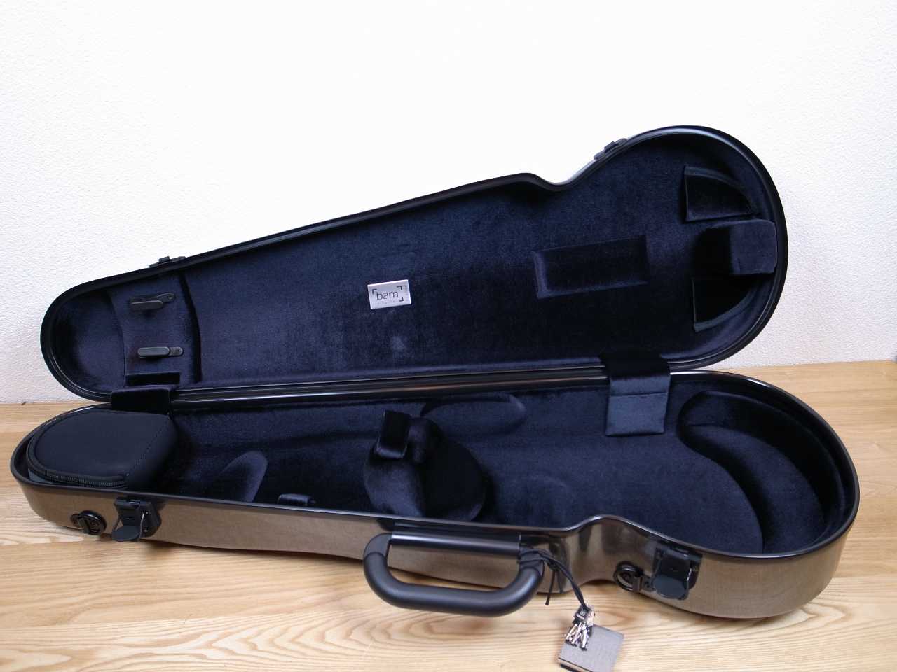 画像: ＢＡＭハイテック・フォルメ・バイオリンケース（ツィード）１．５Ｋｇ BAM Hitech Forme violin case 2002XLT / Tweed Look