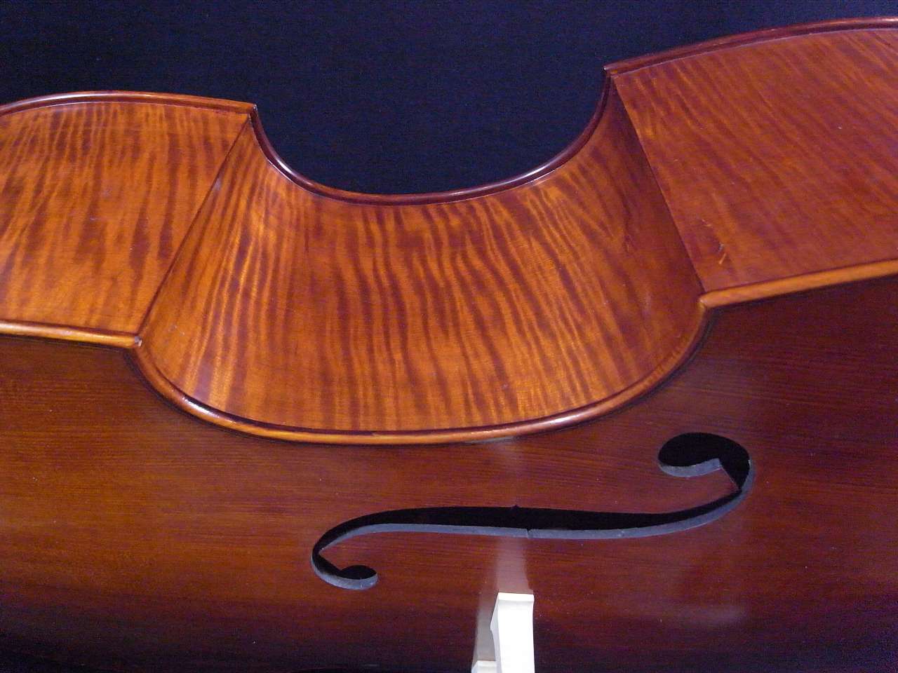 画像: Ma Zhibin 3/4 Size Gamba Shape FineAdvance level Doublebass / Ｍａ工房ファインアドバンスレベル・コントラバス・３／４サイズ・ガンバシェイプ