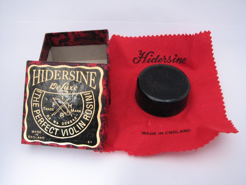 画像1: ハイダージン・デラックス６Ｖ松脂／バイオリン・ビオラ Hidersine Deluxe 6V Rosin