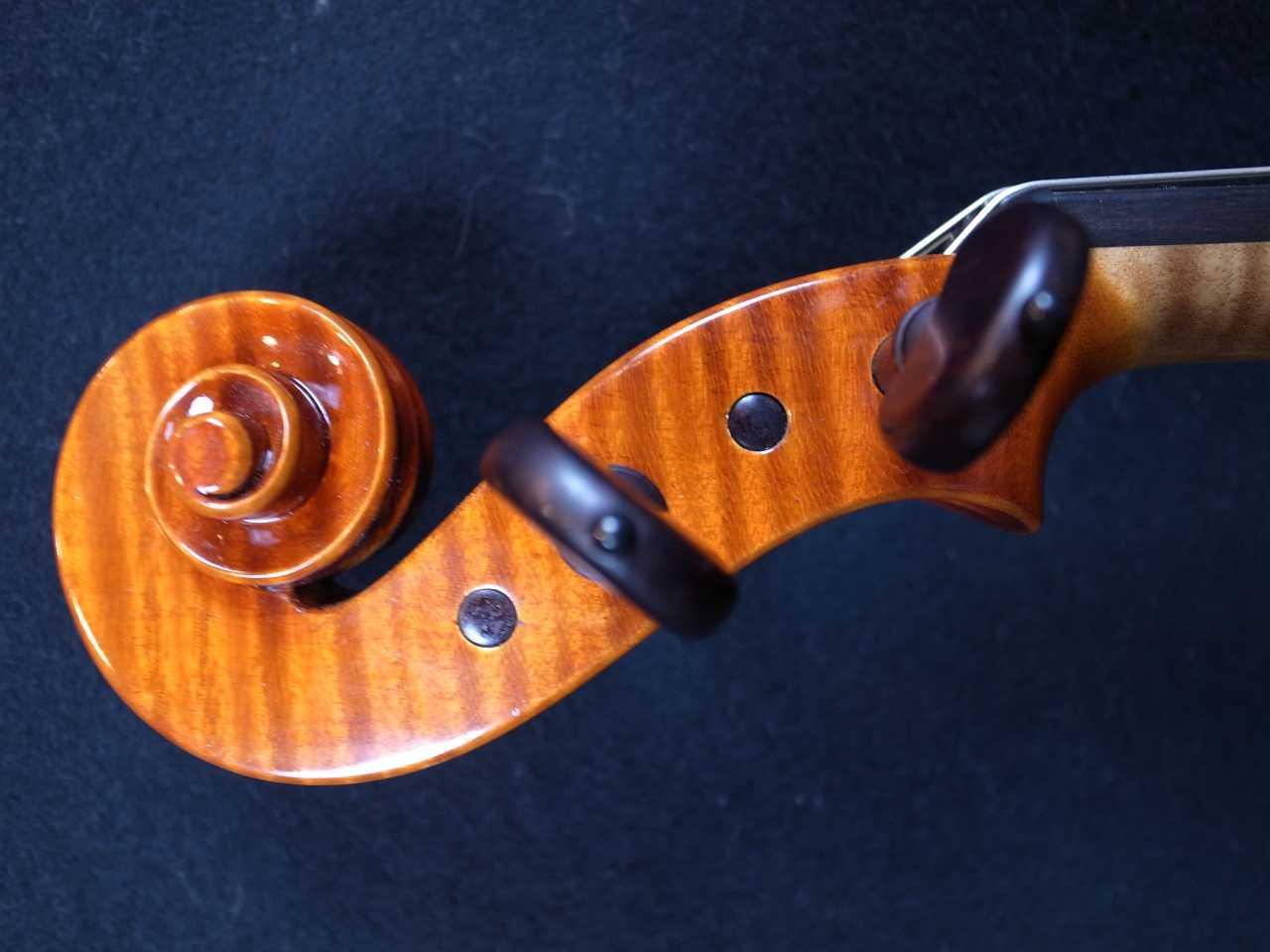 画像: ニコラ・ラザーリ＆ミギワ・イトウ合作バイオリン２００９年（クレモナ） Nicola Lazzari & Migiwa Ito Violin 2009 Cremona Italy