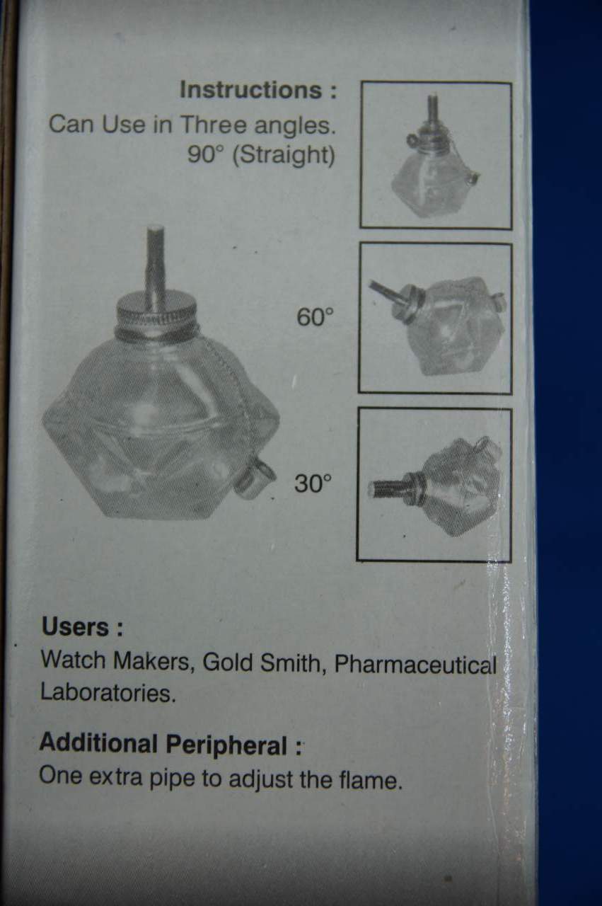 画像: 作業用アルコールランプ Alcohol Lamp/SPIRIT LAMP