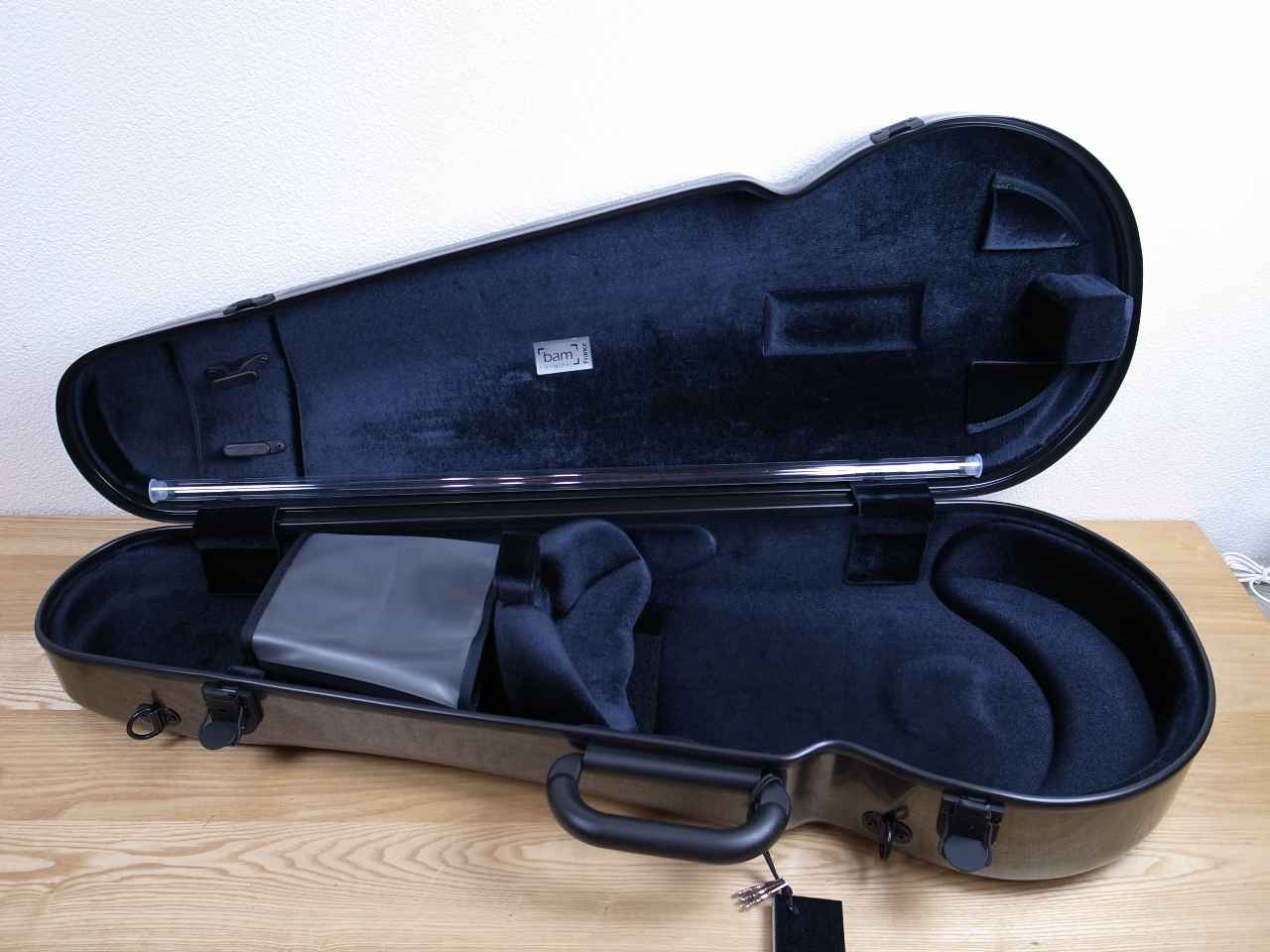 画像: ＢＡＭ ハイテック・コンツアード・ビオラケース（ツィード）１．９Ｋｇ BAM Hitech Contoured Viola case 2200XLT / Tweed