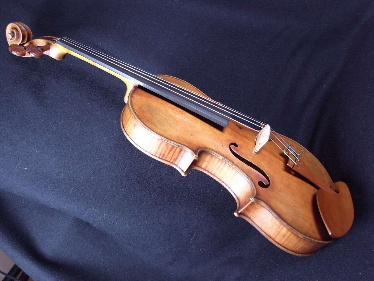 画像: Ma Zhibin工房 マスターメイド・バイオリン ストラディバリ「Dolphin」コピー