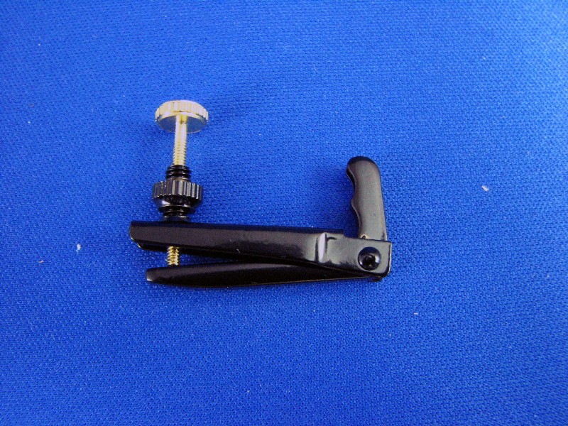 画像: ビオラアジャスタードイツ式、クロム・ゴールド・黒（ゴールドスクリュー）