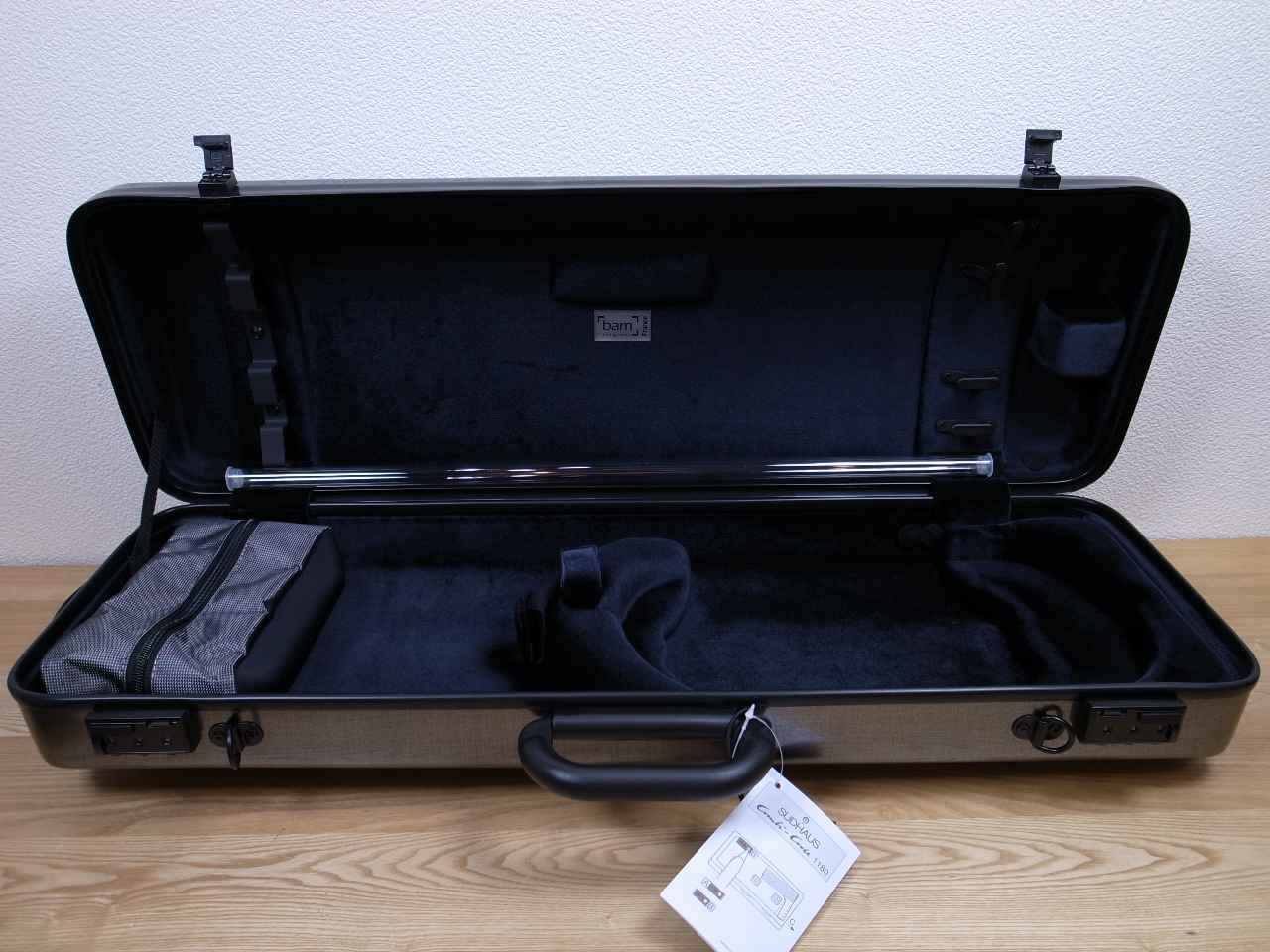 画像: ＢＡＭハイテック・バイオリンケース（ツィード）１．８Ｋｇ BAM Hightech violin case 2001XLT