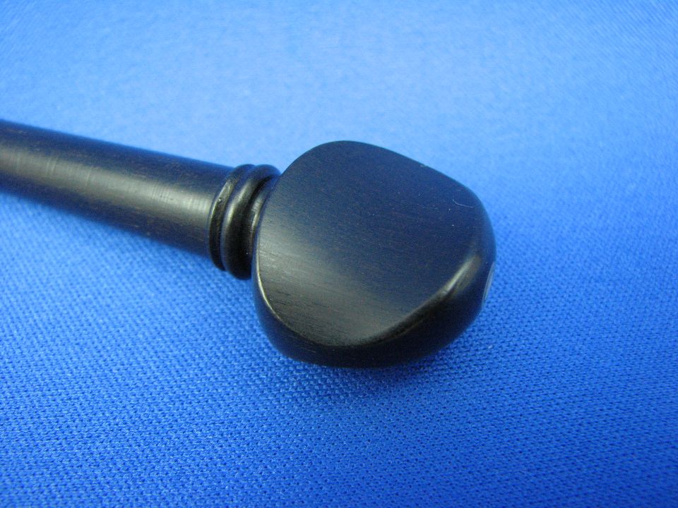 画像: バイオリン ペグ 黒檀（エボニー）材 フレンチアイ装飾