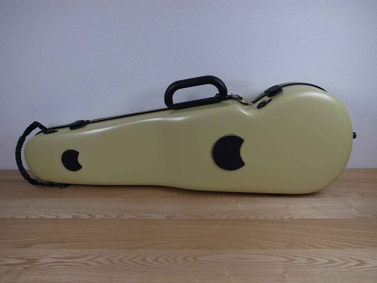 画像: ＢＡＭハイテック・コンツアード・バイオリンケース（アニス）１．５Ｋｇ（フォルメ） BAM Hitech Contoured violin case 2002XLA / ANISE